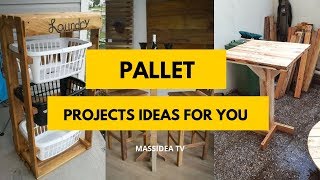 50 Awesome Pallet Projects Ideas You Can Make It [upl. by Bradan812]