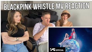 Reacting To BLACKPINK  WHISTLE MV [upl. by Osnerol]