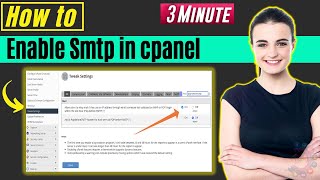 How to enable smtp in cpanel 2025 [upl. by Fredkin426]