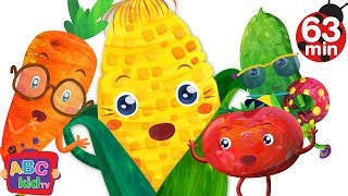 Vegetable Song 2D  More Nursery Rhymes amp Kids Songs  CoComelon [upl. by Ennayt]