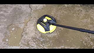 NEW TESTParkside Patio Cleaner from Lidl for Parkside phd 135 c2 pressure washer Part 2heavy mud [upl. by Assillim]