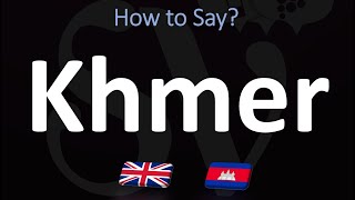 How to Pronounce Khmer CORRECTLY [upl. by Zoilla556]