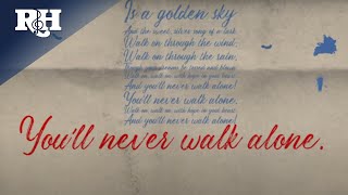 quotYoull Never Walk Alonequot  From Rodgers amp Hammersteins CAROUSEL Official Lyric Video [upl. by Iddo]