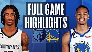 GRIZZLIES at WARRIORS  FULL GAME HIGHLIGHTS  December 25 2022 [upl. by Lleon]