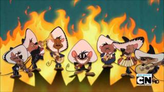 The Looney Tunes Show Merrie Melodies  quotQueso Banditoquot HD  Lyrics [upl. by Jacob]