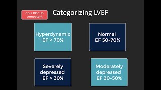 POCUS for LV systolic function [upl. by Elac930]