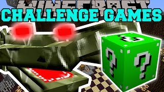 Minecraft CRAGADILE CHALLENGE GAMES  Lucky Block Mod  Modded MiniGame [upl. by Karissa]