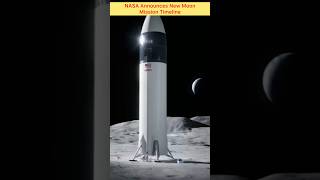 NASA Announces New Moon Mission Timeline 2025updates [upl. by Aener]