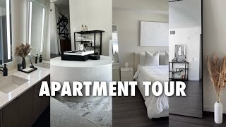 LUXURY APARTMENT TOUR  MODERN MIAMI APARTMENT  Jessica Carmona [upl. by Adnohsar262]