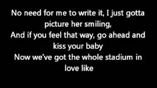 Best Love Song  TPain ft Chris Brown Lyrics [upl. by Astto]