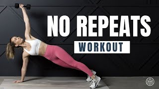 🔥Bring the Heat NO REPEATS Total Body Workout [upl. by Fink514]