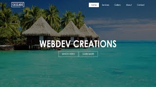 How To Create A Website Using HTML And CSS Step By Step Website Tutorial [upl. by Desma]