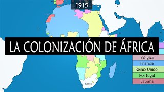 La colonización de África  Historia y resumen en mapas [upl. by Stanley]