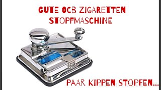 OCB MikrOmatic Duo Zigaretten Stopfmaschine [upl. by Inoek618]