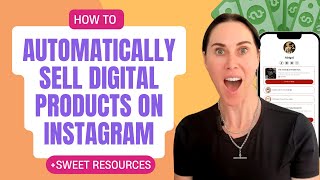 How to automatically sell digital products on Instagram [upl. by Aipotu]