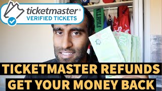 THE COMPLETE GUIDE ON HOW TO REQUEST A REFUND ON TICKETMASTER [upl. by Aelak]