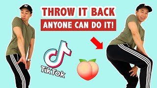 How To Throw It Back STEP BY STEP TUTORIAL  Popular Tik Tok Dance Move [upl. by Tesler]