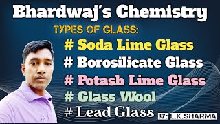 Borosilicate Glass  Types of Glass  Soda Lime Glass  Hard Glass  Lead Glass  Glass Wool glass [upl. by Mercorr]