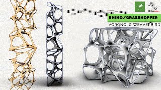 Grasshopper Tutorial Voronoi amp Weaverbird [upl. by Dracir]