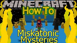 Minecraft Miskatonic Mysteries How To 1165 [upl. by Anirtap]