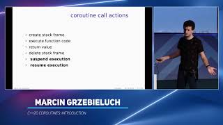 C20 Coroutines Introduction  Marcin Grzebieluch  codedive 2019 [upl. by Serg854]