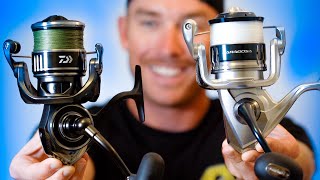 BEST Reels For the MONEY NEW Shimano Saragosa and Daiwa BG MQ Unboxing [upl. by Nnaaihtnyc]