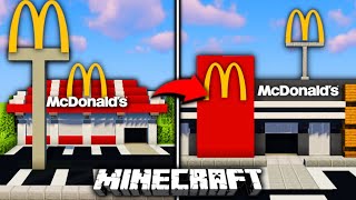 100 WIDZÓW buduje NAJWIĘKSZE MCDONALDS w HISTORII MINECRAFT [upl. by Ardnua]