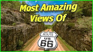 Most Amazing Views of Route 66  An Aerial Documentary [upl. by Yanarp488]