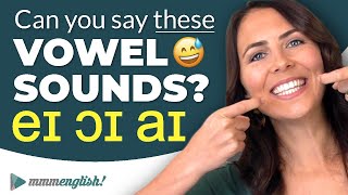 Pronunciation Practice 👄 Difficult Vowel Sounds DIPHTHONGS [upl. by Pammi319]