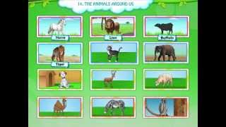 Animals for Kids  Learn Animals  The Animals Around Us  EVS  Grade 1 [upl. by Azerila441]