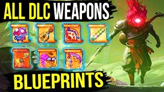 Dead Cells  The Bad Seed DLC ALL WEAPONS Blueprints  Outfits Every New Weapon [upl. by Naharba]