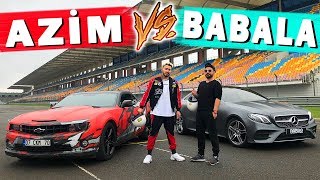 AZİM Camaro VS BABALA Mercedes DRAG YARIŞI  Enes Batur Vs Oğuzhan Uğur [upl. by Enelrihs]