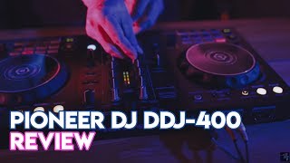 Pioneer DJ DDJ400 Rekordbox DJ Controller Review [upl. by Gabey928]