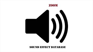 Zoom Sound Effect [upl. by Naara]