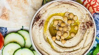 How to Make Hummus Best Homemade Hummus Recipe [upl. by Elleirol489]