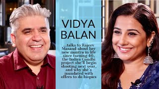 Vidya Balan interview with Rajeev Masand [upl. by Joelie809]