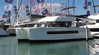 Fountaine Pajot 37 Power catamaran 2019  Walkthrough [upl. by Aicelef]