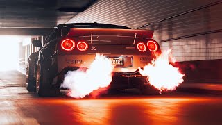 Flame Spitting R35 GTR in 4K [upl. by Noraa]