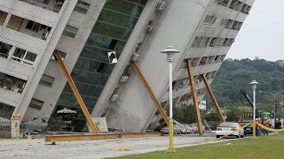 Scary Earthquake Footage Compilation From Around The World [upl. by Assert]