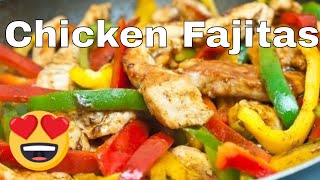 Chicken Fajitas Recipe  The Frugal Chef [upl. by Jarrid369]