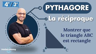 Réciproque du théorème de Pythagore [upl. by Merell]