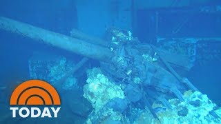 An Exclusive First Look Inside USS Indianapolis Wreckage Underwater  TODAY [upl. by Kessiah]