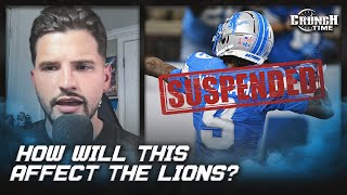 BREAKING Detroit Lions Jameson Williams Receives NFL SUSPENSION [upl. by Luy]