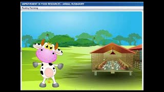 CBSE Class 9 Science Improvement in Food Resources 2 Animal Husbandry [upl. by Ivad]