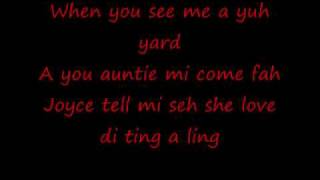 Vybz Kartel ft Shebba  Domestic Affair chapter 2 with lyrics Unknown Number Riddim [upl. by Ysnat]