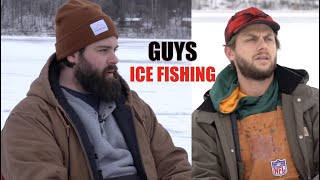 Guys Ice Fishing [upl. by Suoivatnom]