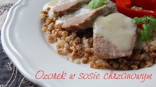 Ozorek w sosie chrzanowym  TalerzPokustv [upl. by Papageno]