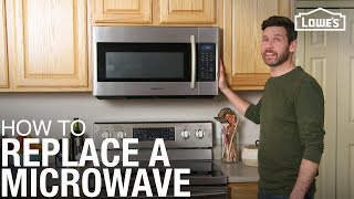 How To Replace a Microwave [upl. by Viva]