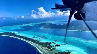 Air Tahiti 🇵🇫 Bora Bora BOB  Tahiti PPT Papeete ATR 72600 FLIGHT REPORT French Polynesia [upl. by Alaekim]