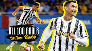 CRISTIANO RONALDO SCORES 100TH JUVENTUS GOAL  ALL 100 GOALS  CR100 🔥⚽️ [upl. by Ultan]